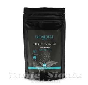 Olej konopny Vet CBD+CBG 1500mg 15ml - 2