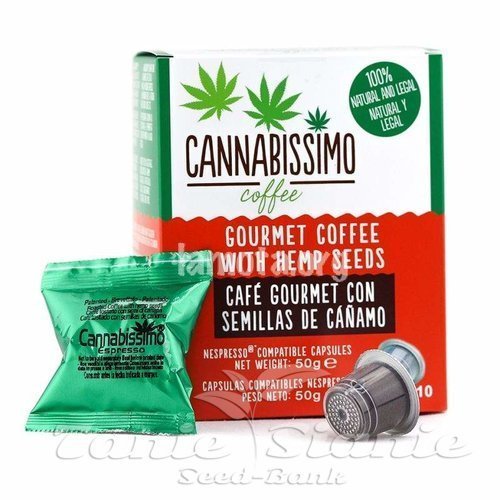 Cannabissimo kawa w kapsułkach bogata w CBD 